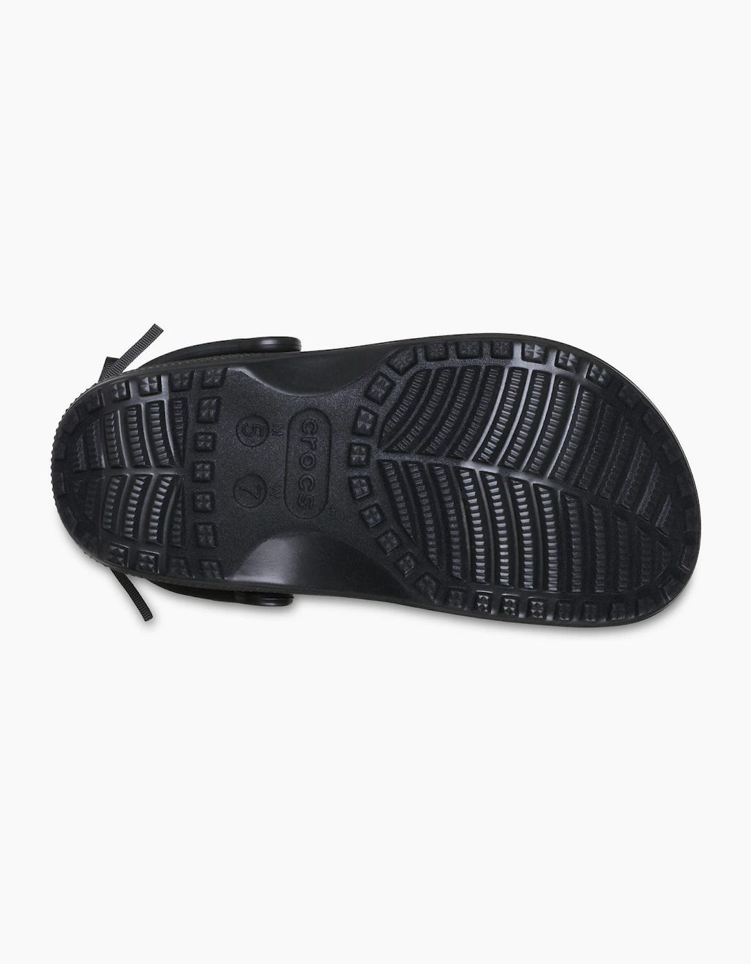 Crocs Crafted Lace Textile Blend Women's Black Clogs