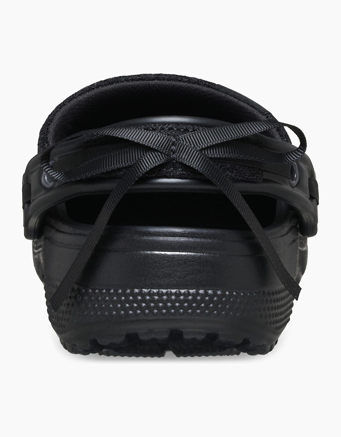 Crocs Crafted Lace Textile Blend Women's Black Clogs