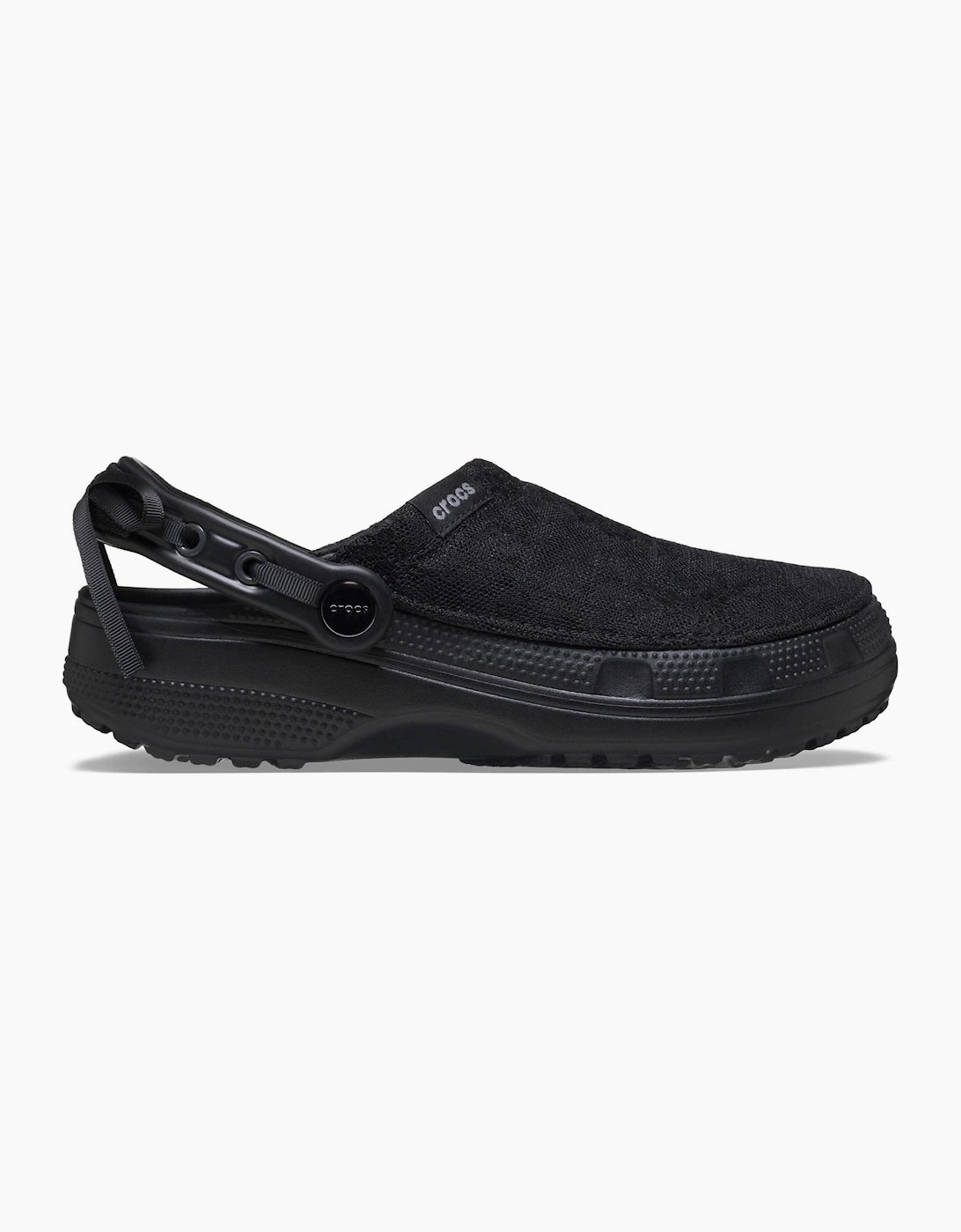Crocs Crafted Lace Textile Blend Women's Black Clogs