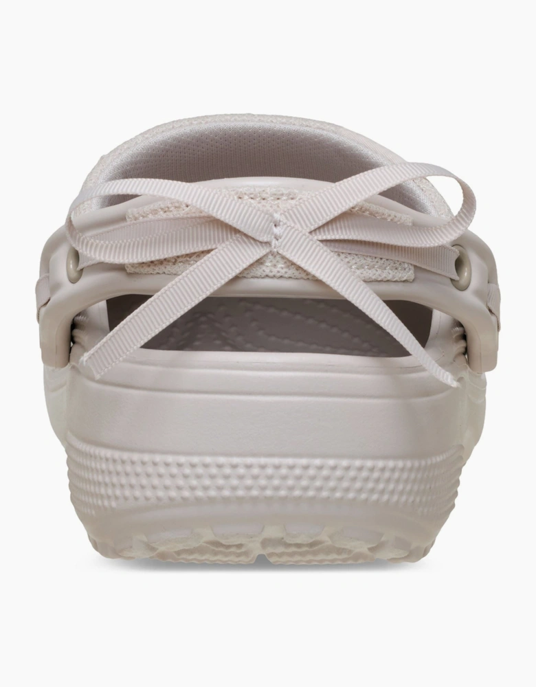 Crocs Crafted Lace Textile Blend Women's Cocoa Cream Clogs