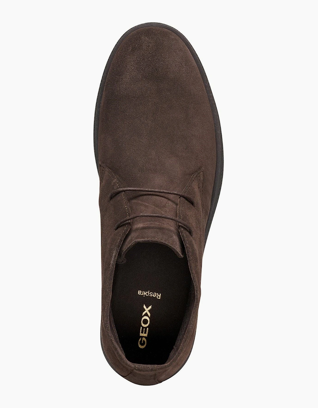 Geox U Claudio Leather Men's Chocolate/Brown Ankle Boots