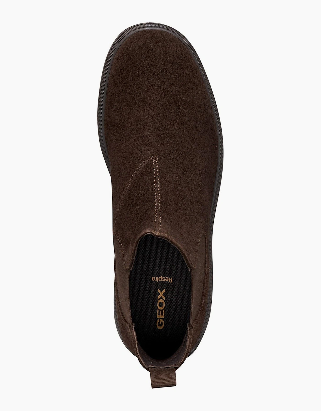 Geox U Andalo A - Suede Leather Men's Dark Chocolate Ankle Boots
