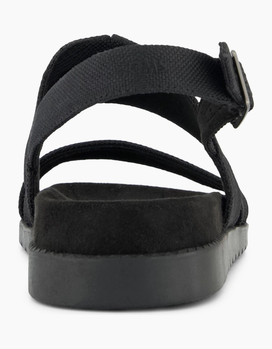 TOMS Marin Polyester Women's Black/Black Sandals