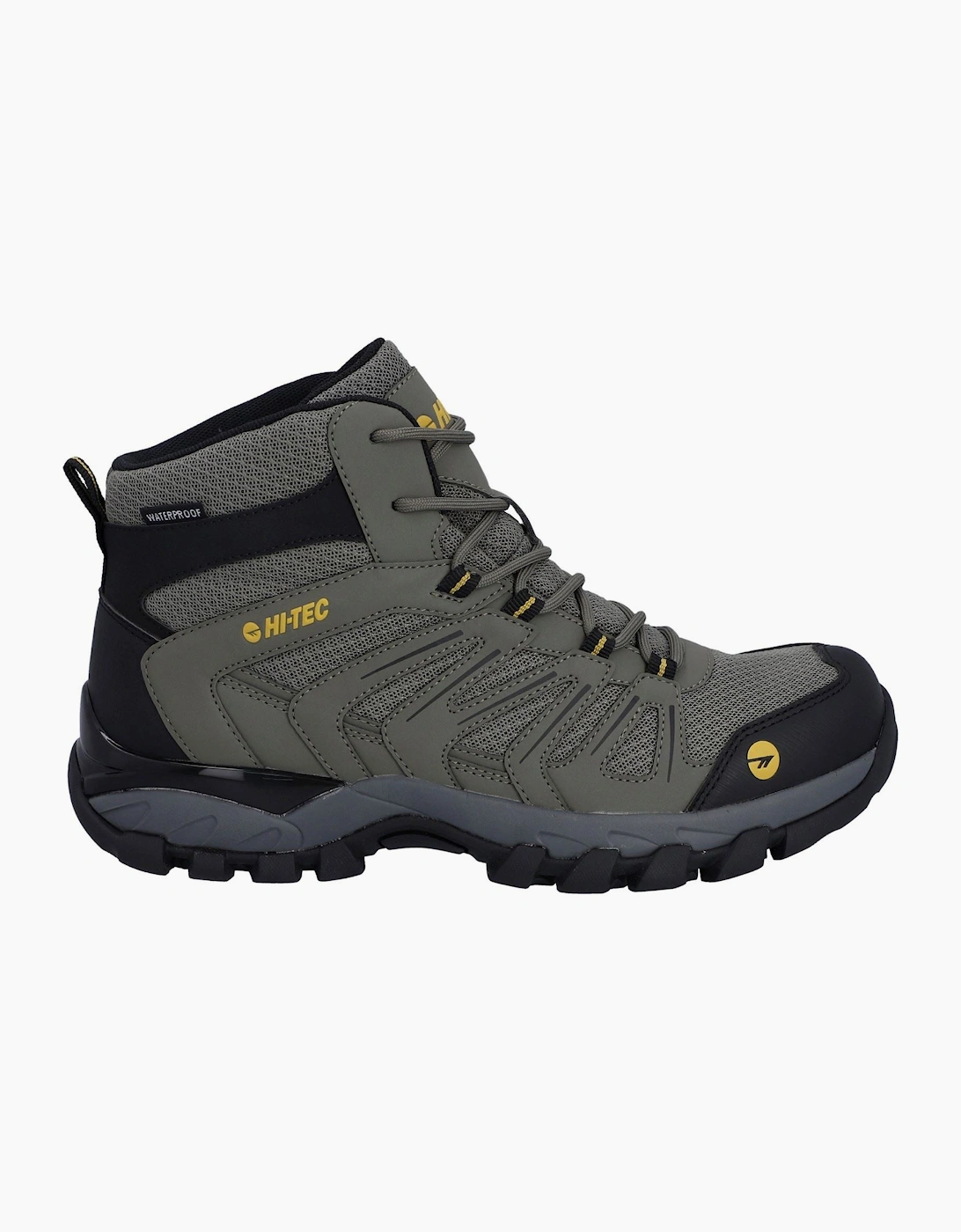 Hi-Tec Campana Mid Polyurethane Men's Dusty Olive/Honey Hiking Boots