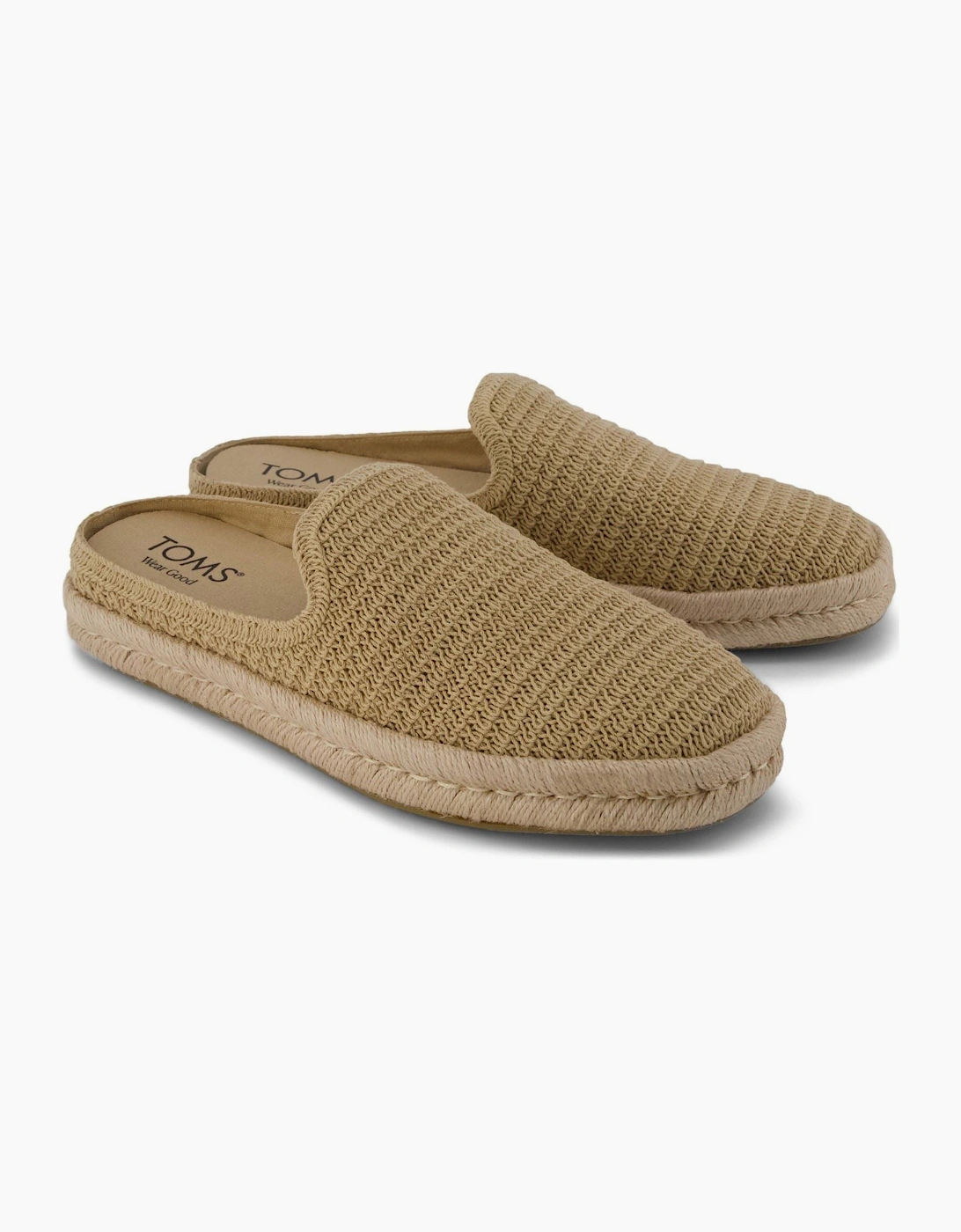 TOMS Santiago Textile Men's Oatmeal Mules