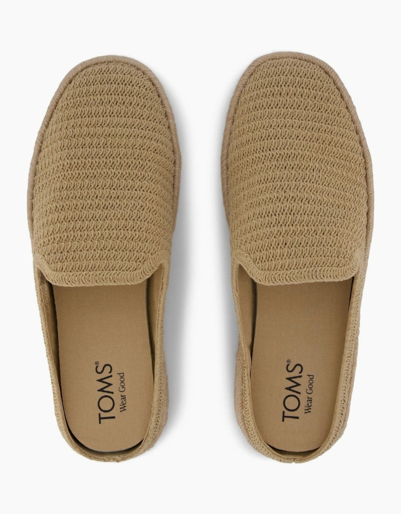 TOMS Santiago Textile Men's Oatmeal Mules