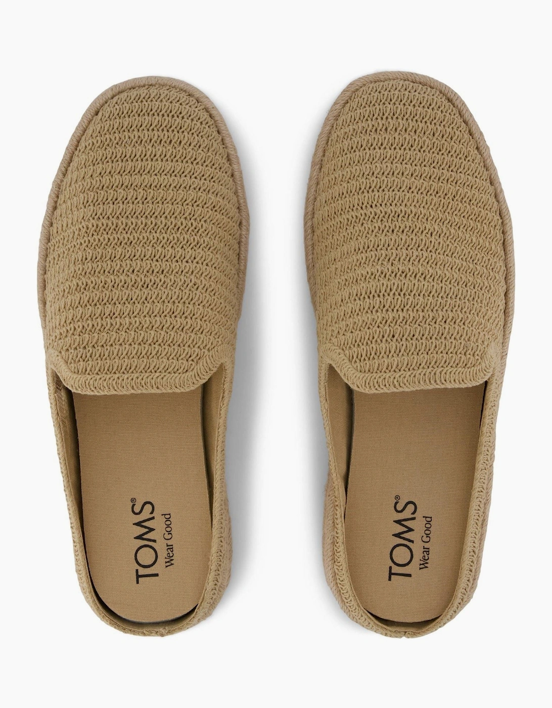 TOMS Santiago Textile Men's Oatmeal Mules