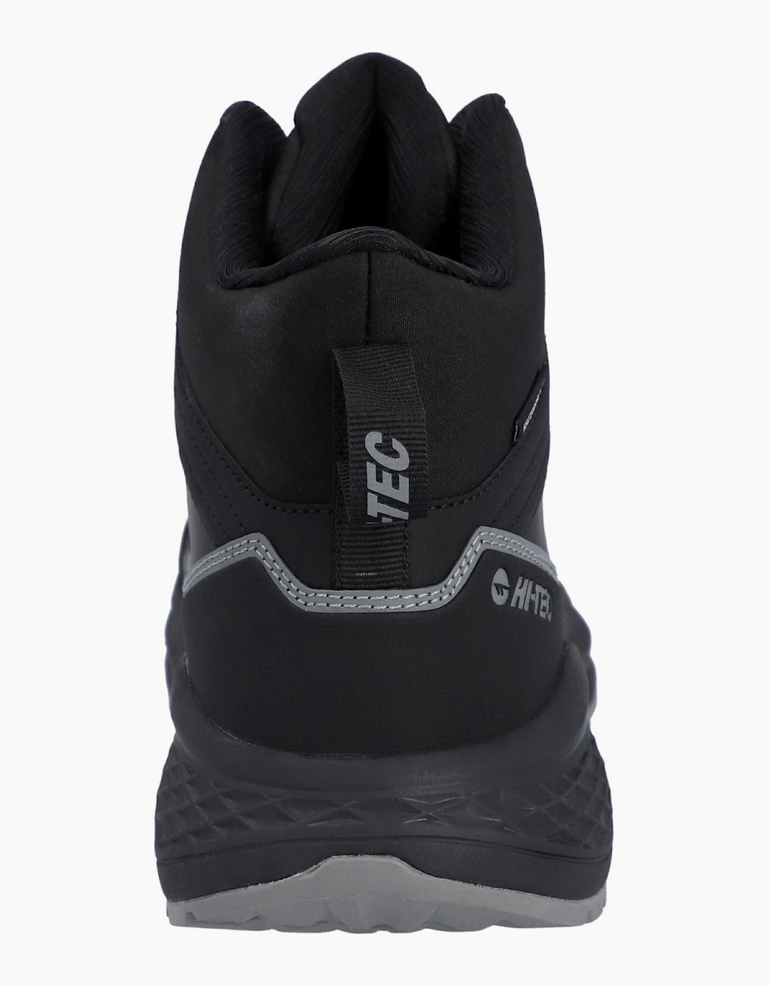 Hi-Tec Litespeed Mid Polyester Men's Black/Carbon Grey Hiking Boots