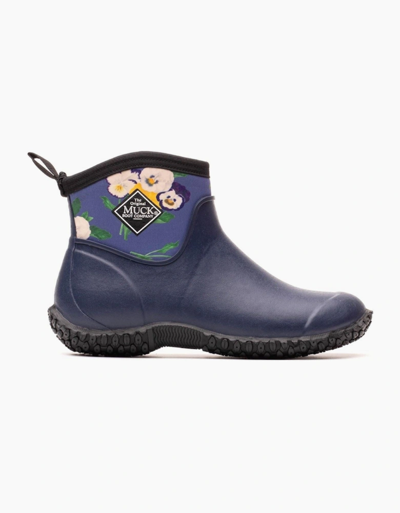 Muck Boots Muckster II Ankle Rubber Women's Navy Wellington Boots