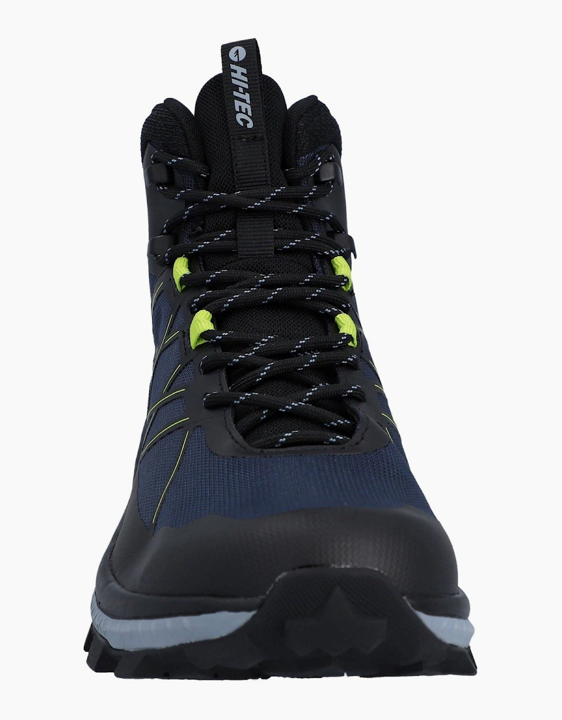 Hi-Tec Infuse Mid Polyester Men's Black/Spellbound/Acid Lime Hiking Boots