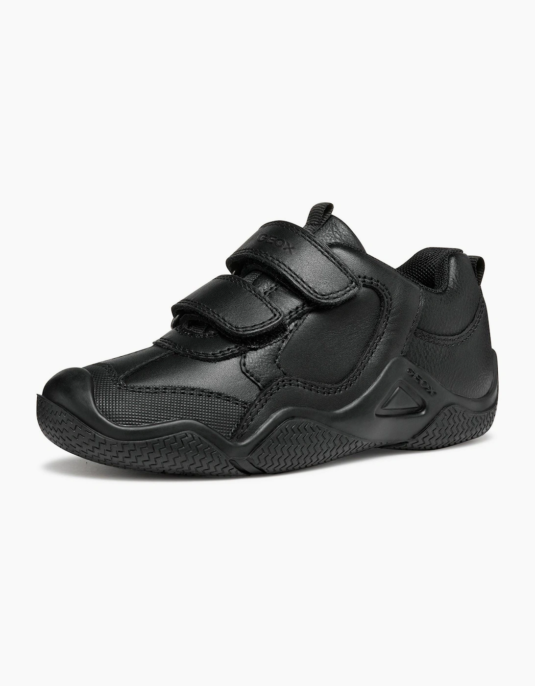 Geox D Walk Pleasure F Leather Women's Black Moccasins Shoes