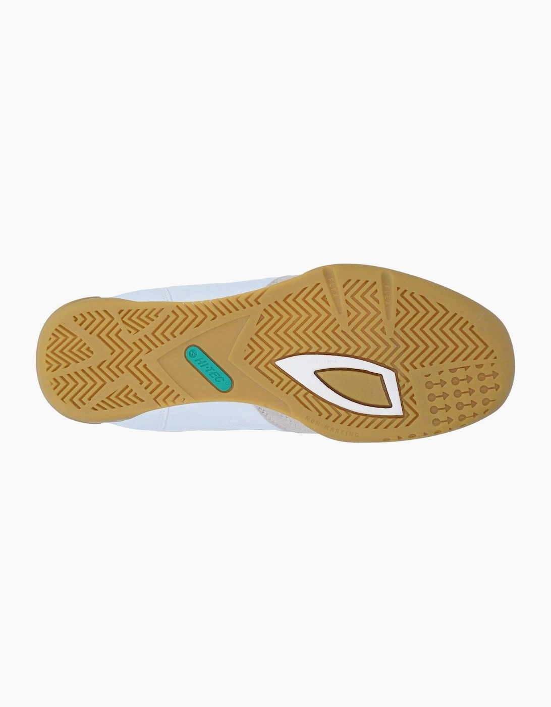 Hi-Tec Squash Textile White Trainers