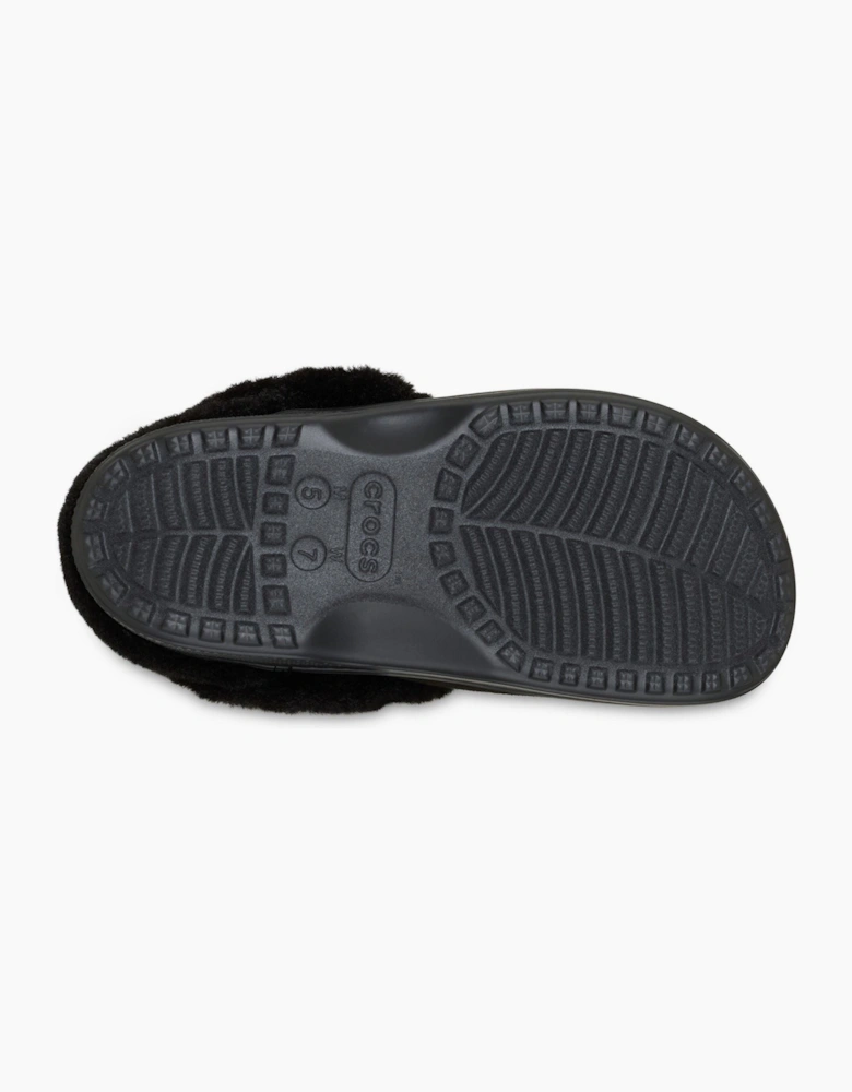 Crocs Unfurgettable Vegan Suede Polyester Women's Black Clogs