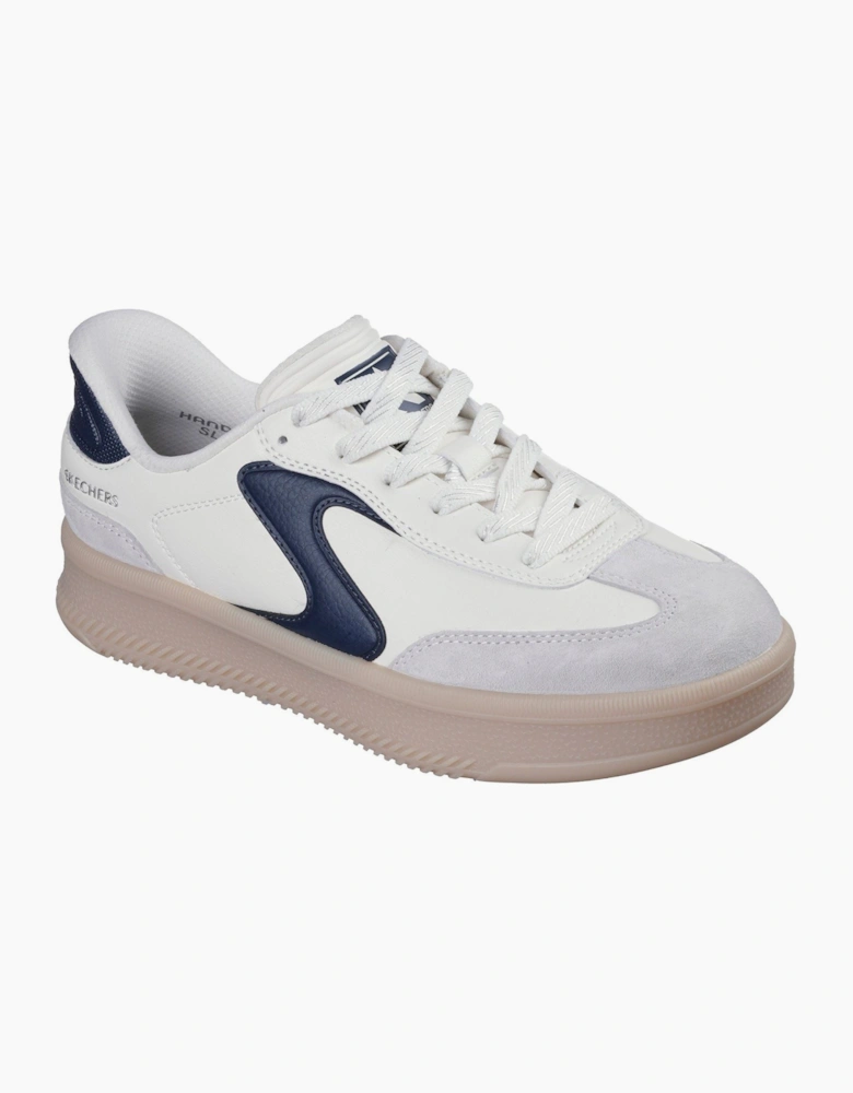 Skechers Hotshot HI - Lifted Luxe Polyurethane Women's Off White/Navy Trainers