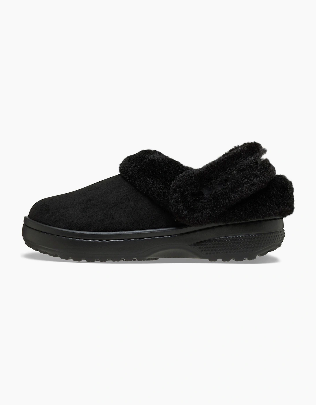 Crocs Unfurgettable Vegan Suede Polyester Women's Black Clogs