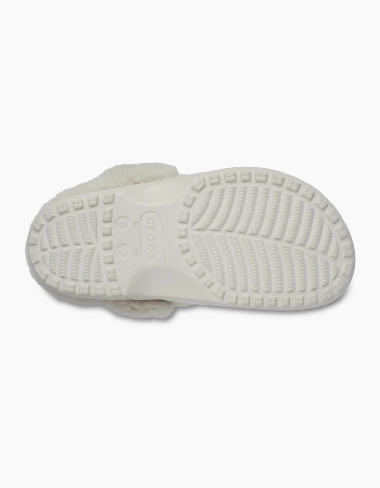 Crocs Unfurgettable Vegan Suede Polyester Women's Cocoa Cream Clogs
