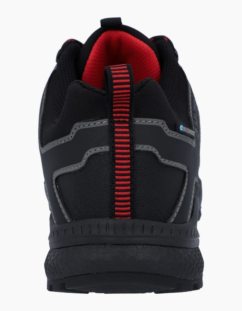 Hi-Tec Diamonde Low Polyester Men's Black/Castlerock Hiking Shoes