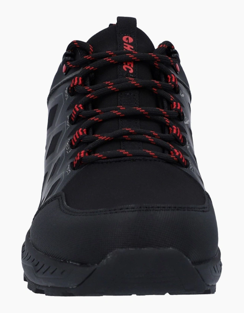 Hi-Tec Diamonde Low Polyester Men's Black/Castlerock Hiking Shoes
