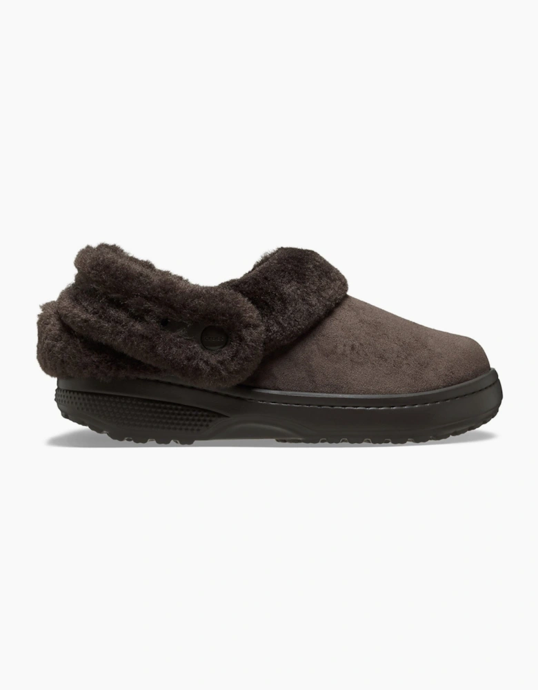 Crocs Unfurgettable Vegan Suede Polyester Women's Espresso Clogs