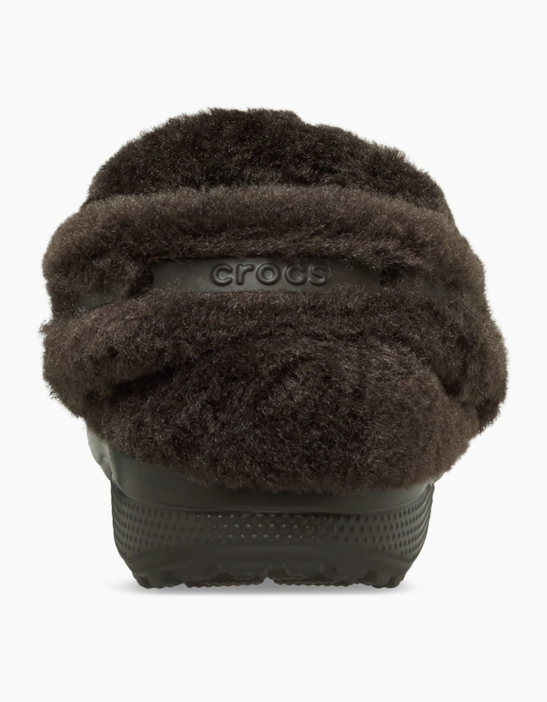 Crocs Unfurgettable Vegan Suede Polyester Women's Espresso Clogs
