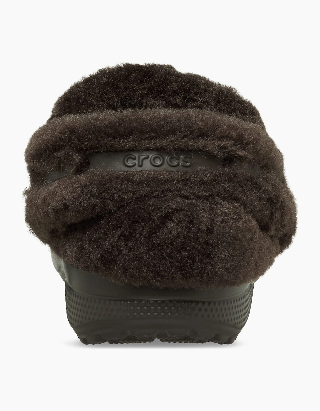 Crocs Unfurgettable Vegan Suede Polyester Women's Espresso Clogs
