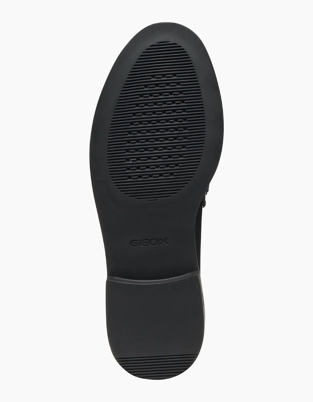 Geox D Serilda E Leather Women's Black Moccasins Shoes