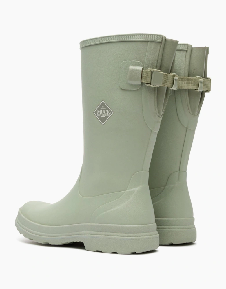 Muck Boots Rainscape Tall Rubber Women's Green Wellington Boots
