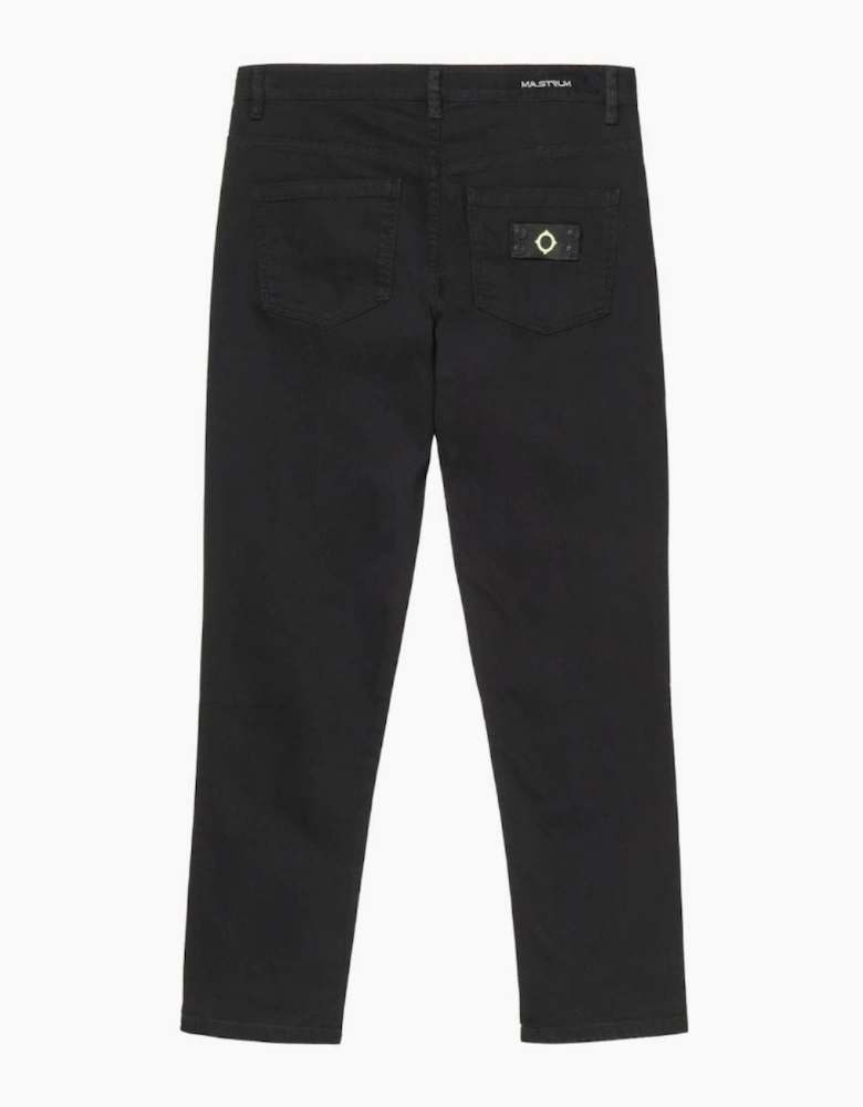 Ma.Strum Pioneer 5 Pocket Jet Black Pant