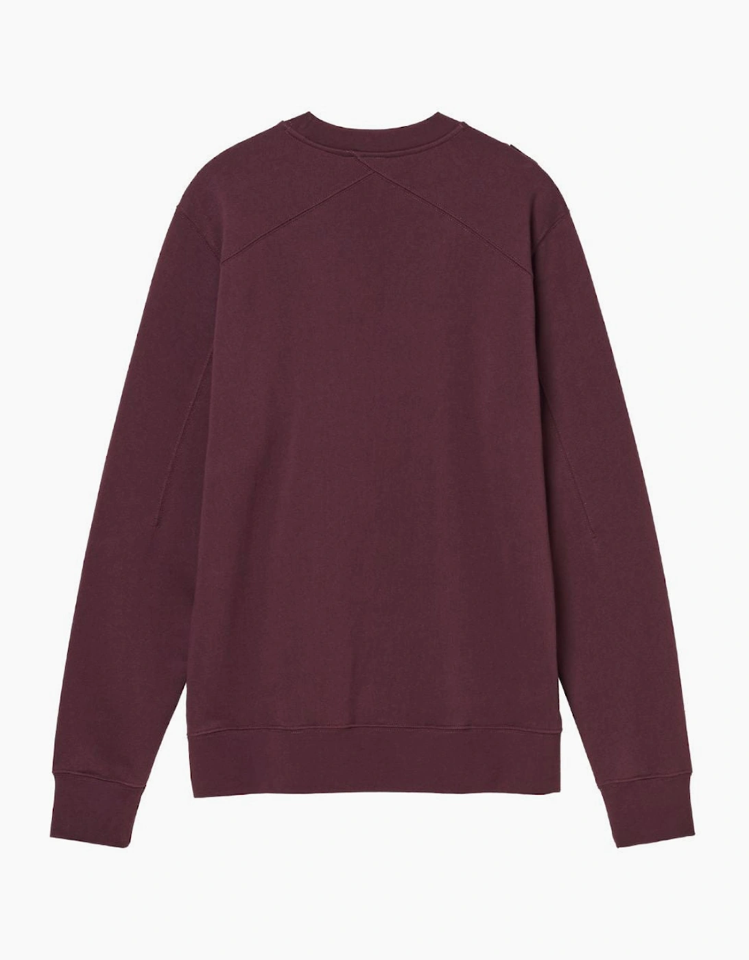 Ma.Strum Training Crew Wine Sweatshirt