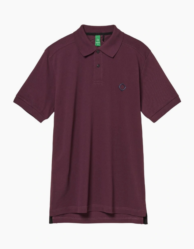 Ma.Strum Wine Pique Polo