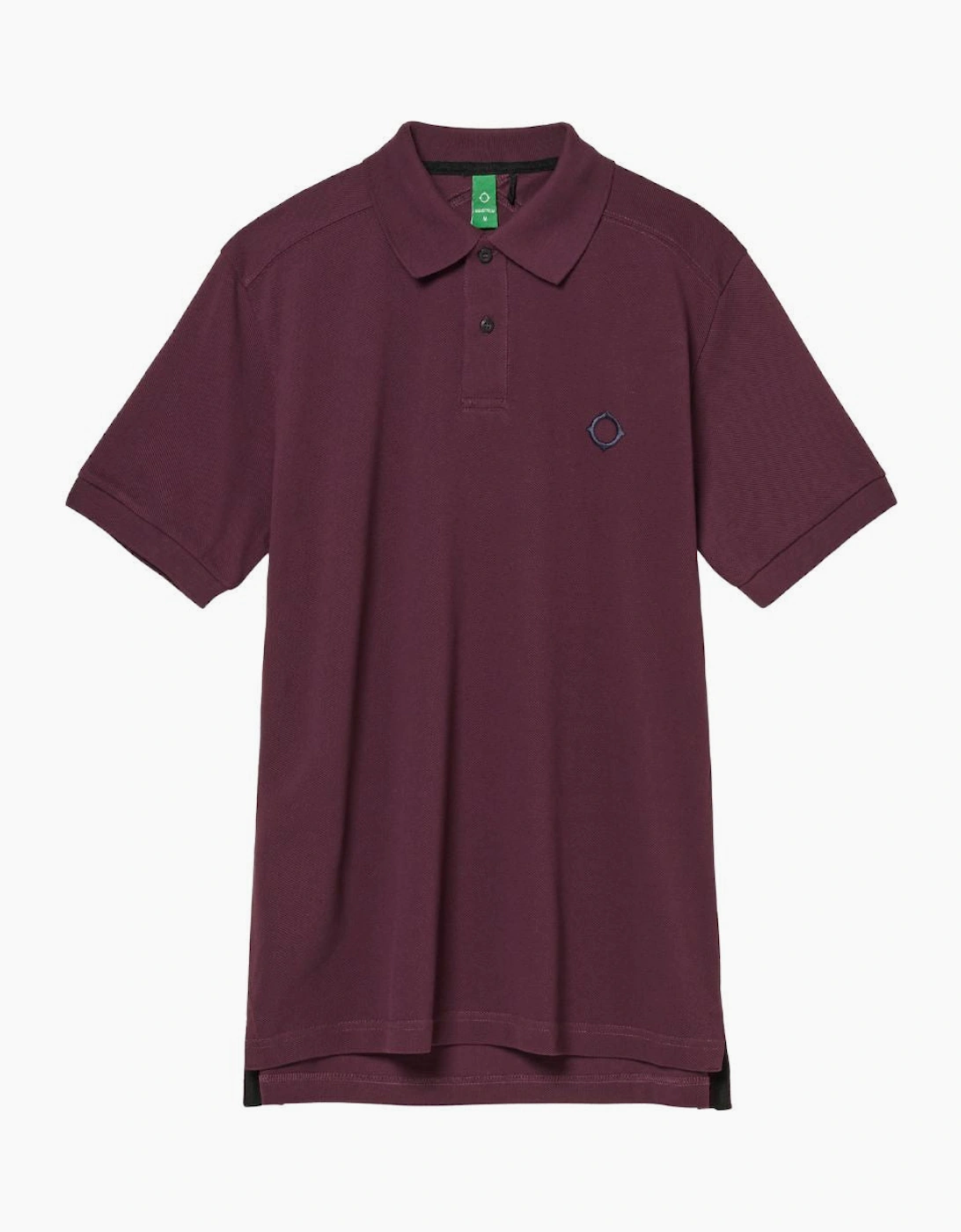Ma.Strum Wine Pique Polo