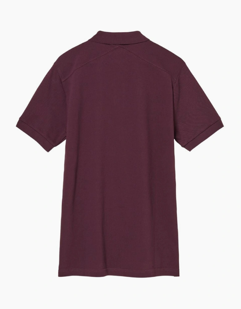 Ma.Strum Wine Pique Polo