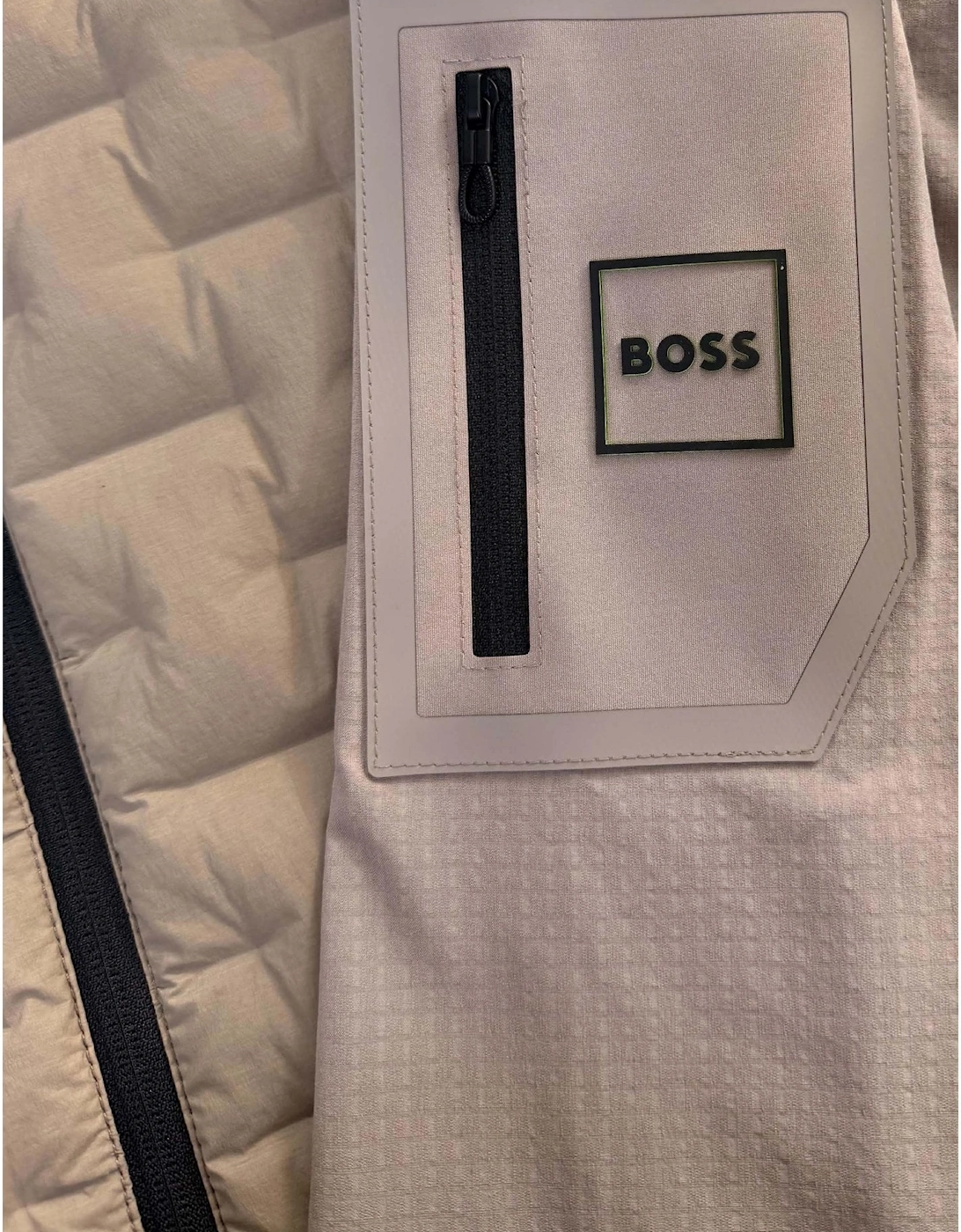 Hugo Boss Men's Beige Water Repellent Jacket