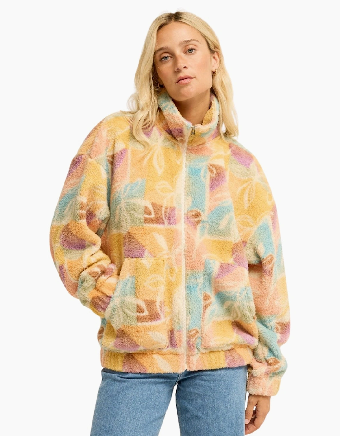 Billabong Womens First Light Full Zip Fleece