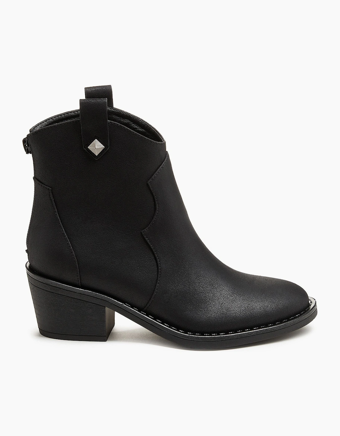 Rocket Dog Yolanda Polyurethane Women's Black Heeled Ankle Boots