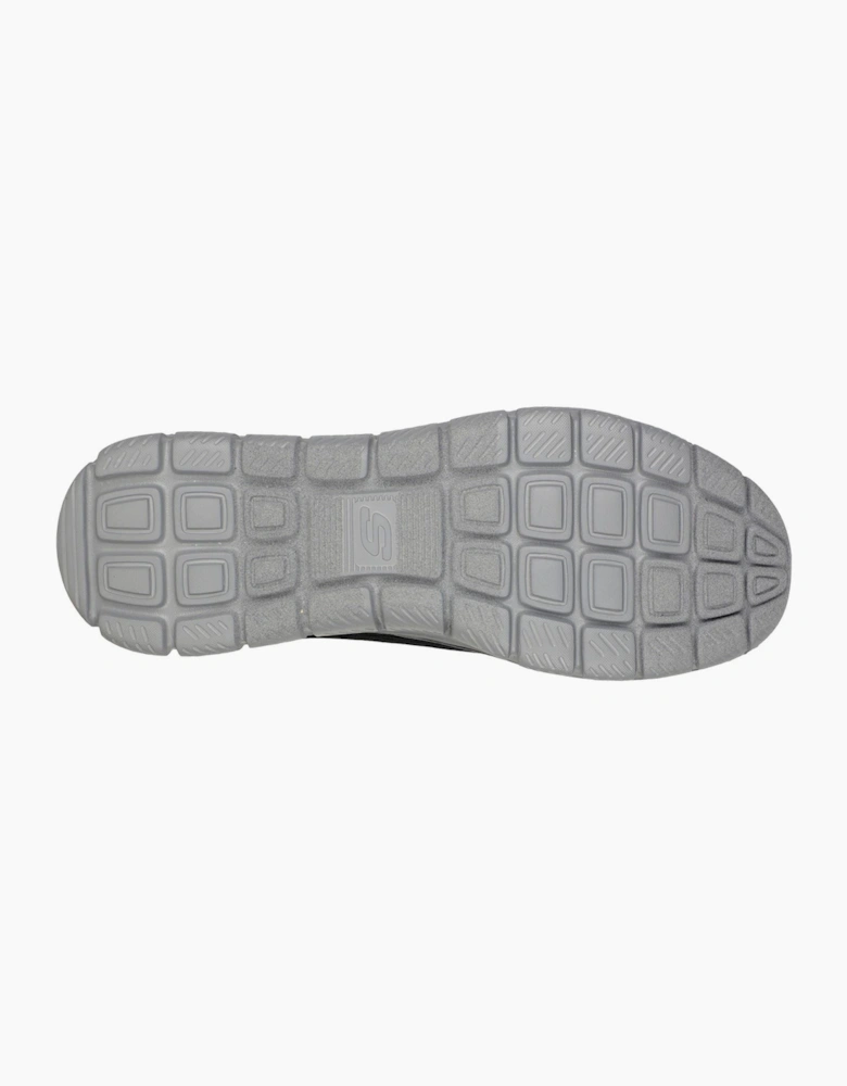 Skechers Track - Ripkent Textile Men's Black/Charcoal Trainers