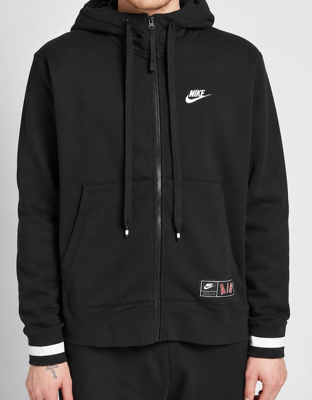 Nike Mens Air Zip Through Tracksuit Full Set in Black