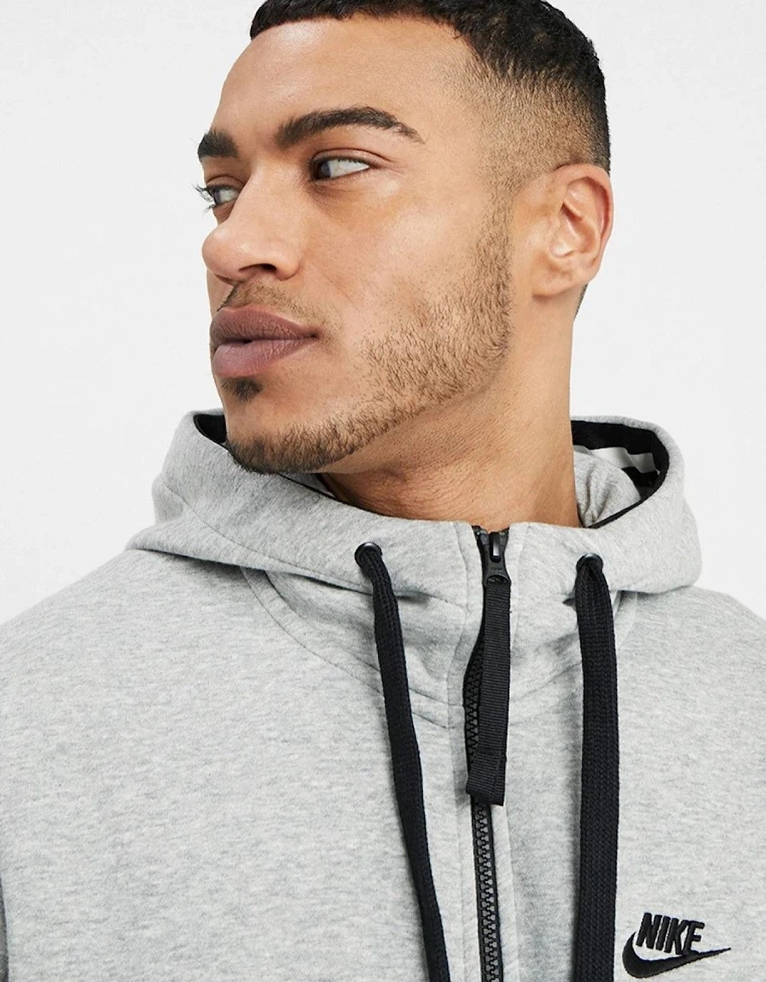 Nike Mens Air Zip Through Tracksuit Full Set in Grey