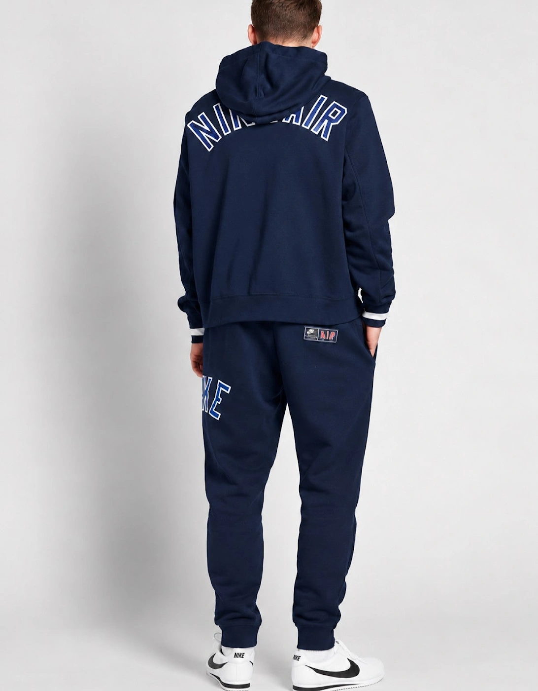 Nike Mens Air Zip Through Tracksuit Full Set in Navy