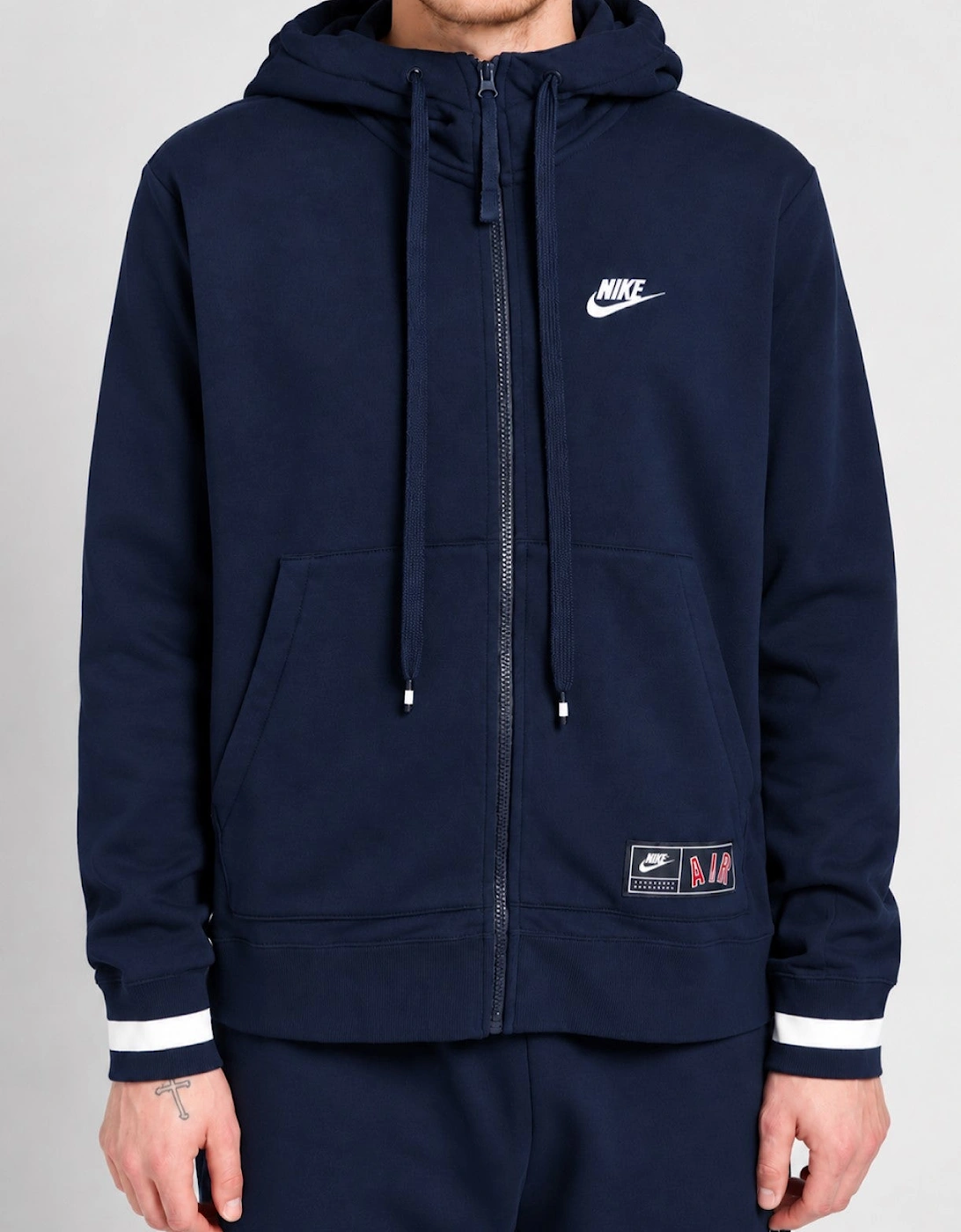 Nike Mens Air Zip Through Tracksuit Full Set in Navy
