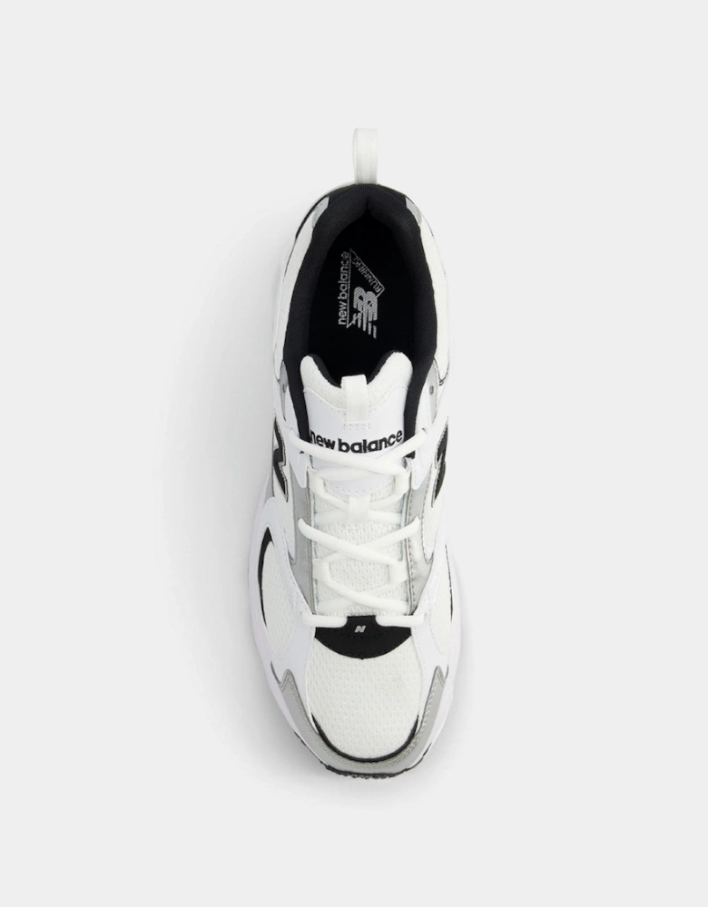New Balance 408 Unisex Trainers - White/Black/Silver