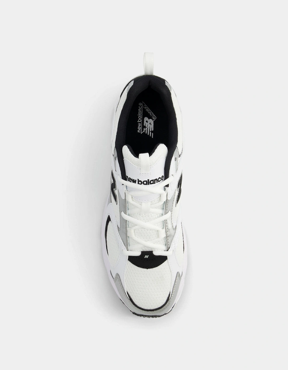 New Balance 408 Unisex Trainers - White/Black/Silver