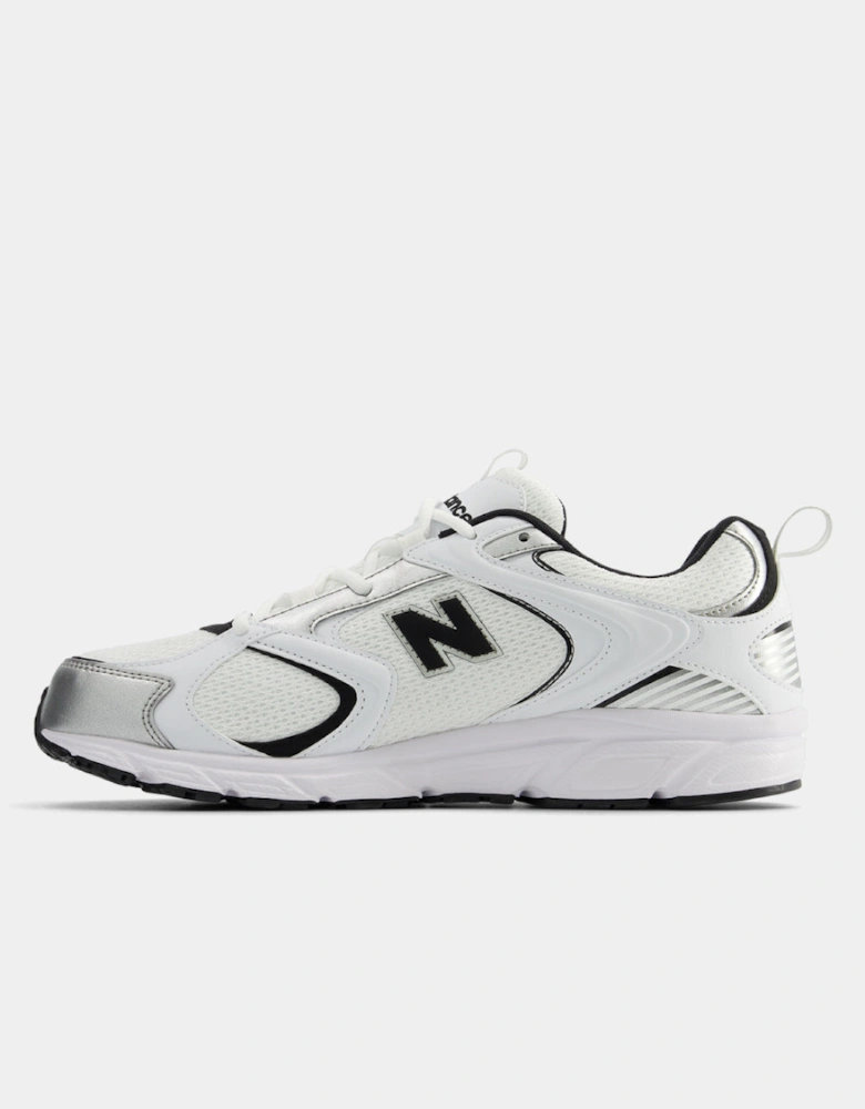 New Balance 408 Unisex Trainers - White/Black/Silver