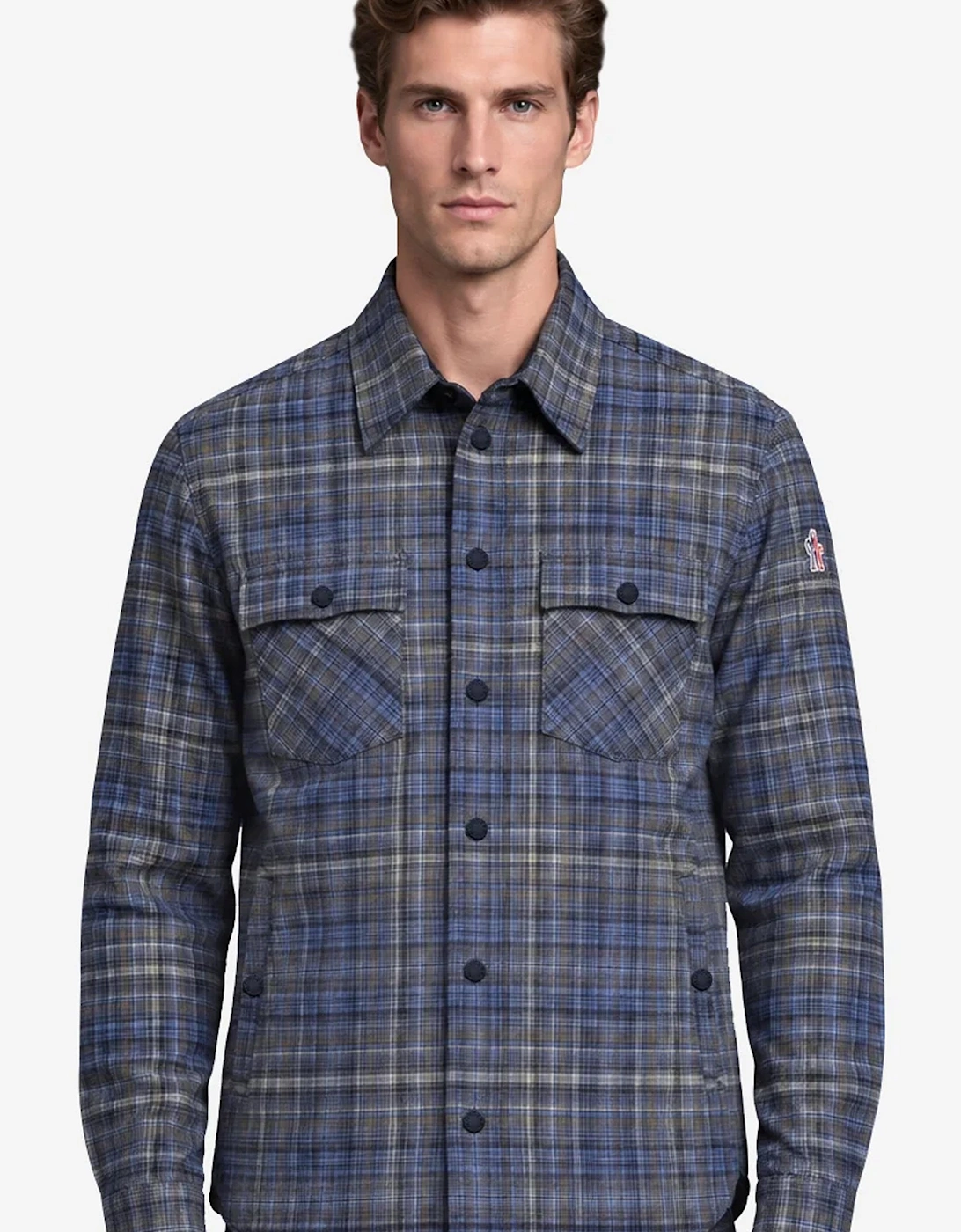 Checkered Shirt Blue