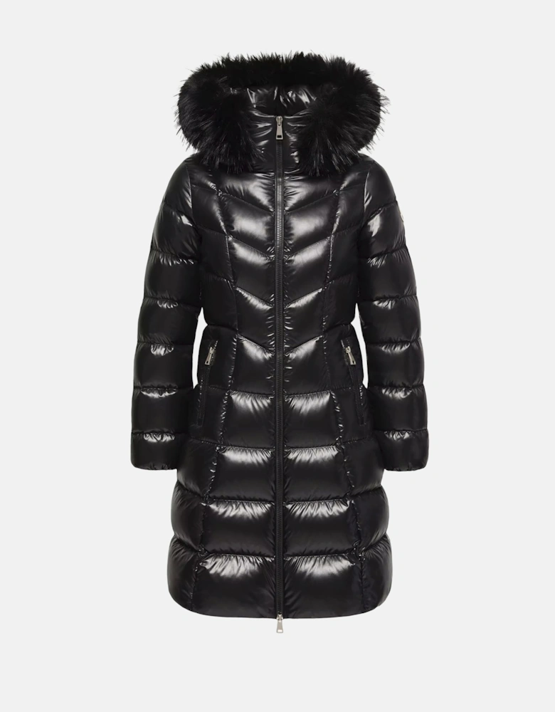 Womens Fulmarusse Long Coat Black