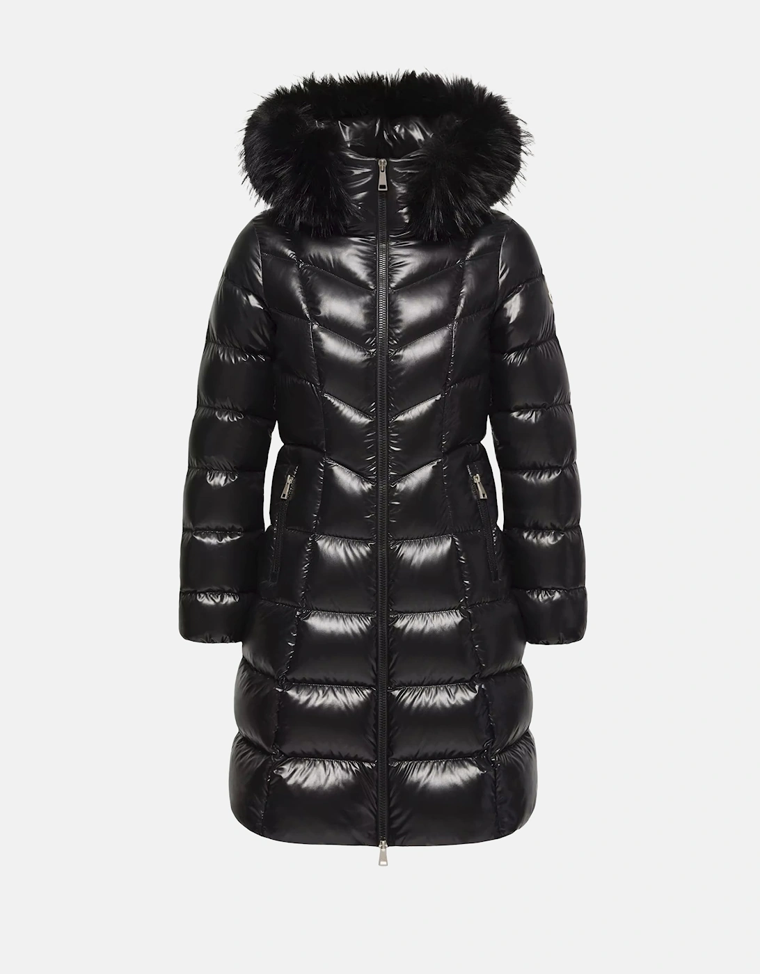 Womens Fulmarusse Long Coat Black