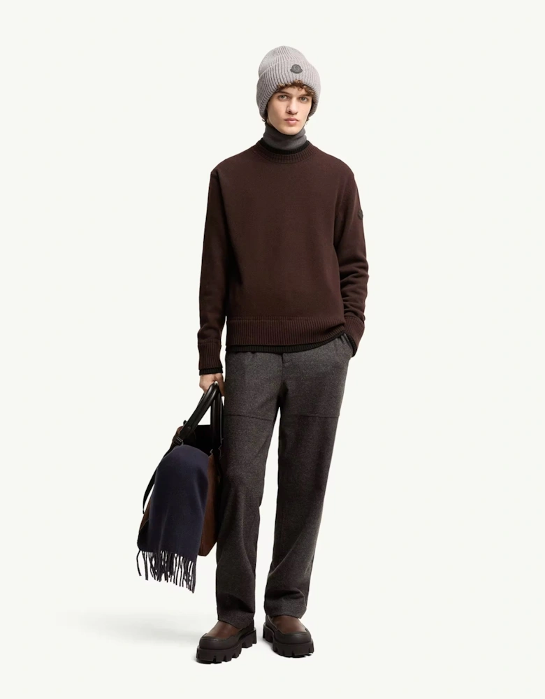 Crewneck Sweater Brown