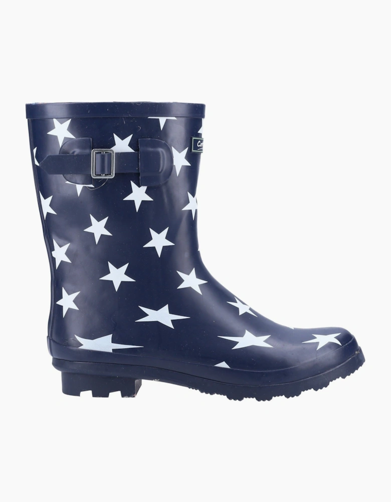 Cotswold Badminton Rubber Women's Star Slim Fit Wellington Boots