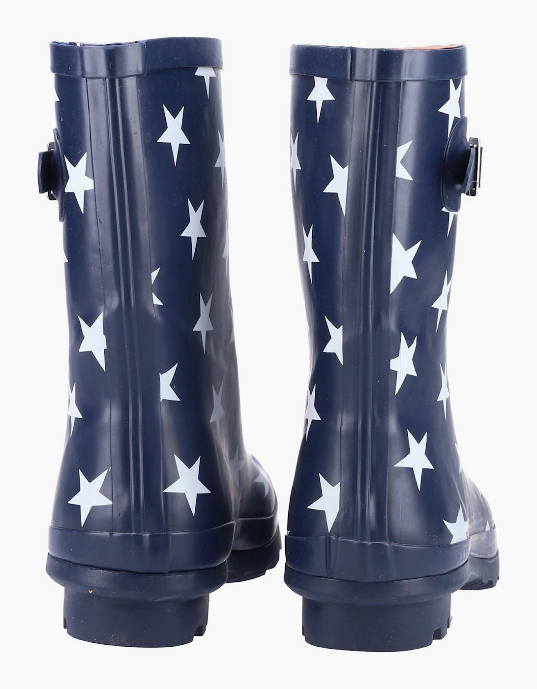 Cotswold Badminton Rubber Women's Star Slim Fit Wellington Boots