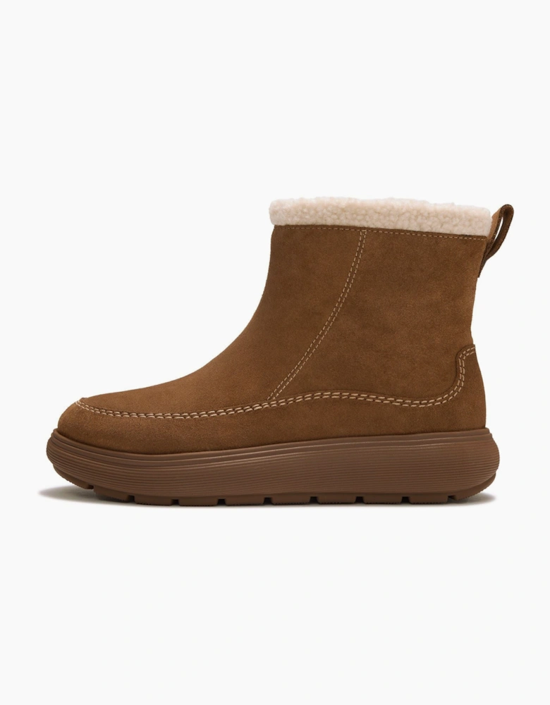 Fitflop Iq-Comff Suede Women's Terracotta Tan Boots